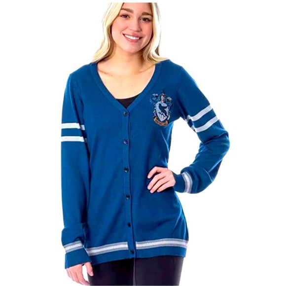Sweaters - Harry Potter Cardigan RavenClaw Women’s Size Medium